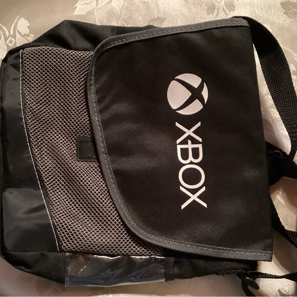 XBox collectable shoulder bag new no tags merchandise rare black/grey